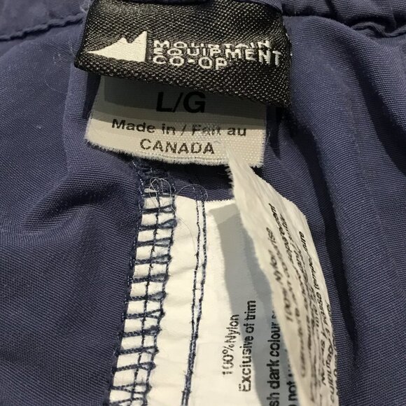 Mountain Equipment Co-Op Blue Shorts - Picture 3 of 3